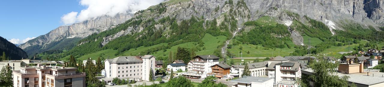Studio Willimann Haus Dala im 4 Stock Leukerbad Exteriör bild
