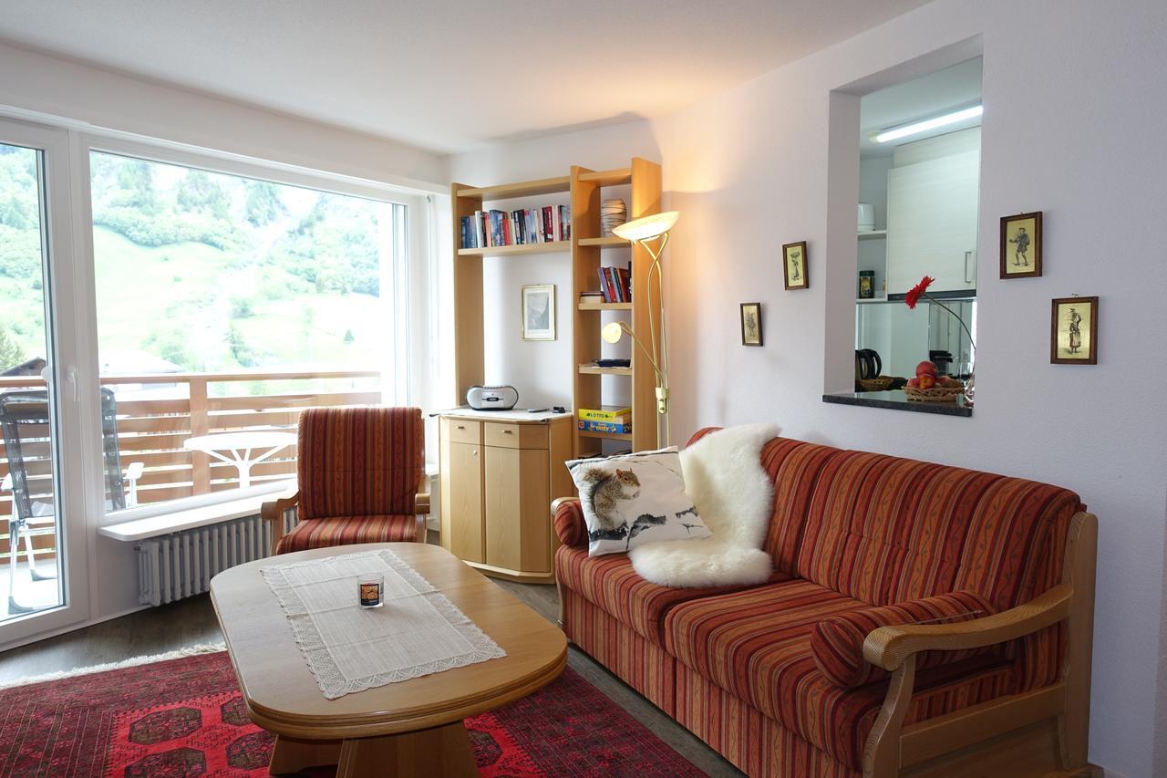 Studio Willimann Haus Dala im 4 Stock Leukerbad Exteriör bild