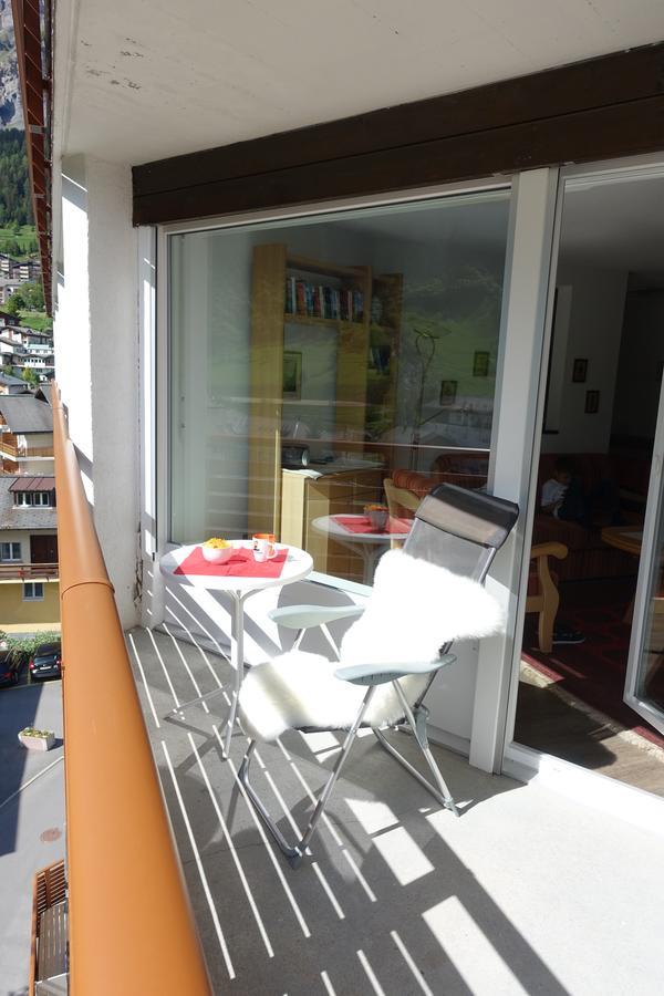 Studio Willimann Haus Dala im 4 Stock Leukerbad Exteriör bild