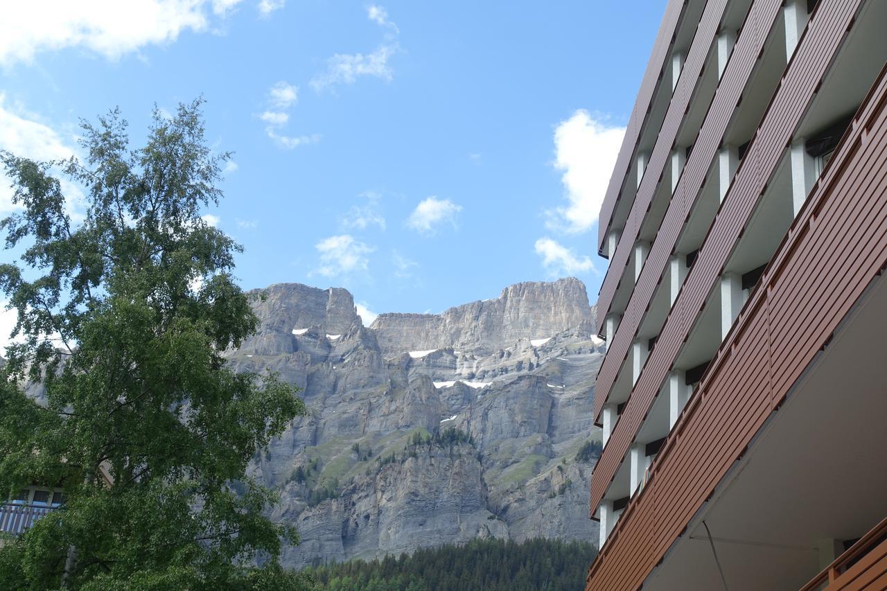 Studio Willimann Haus Dala im 4 Stock Leukerbad Exteriör bild