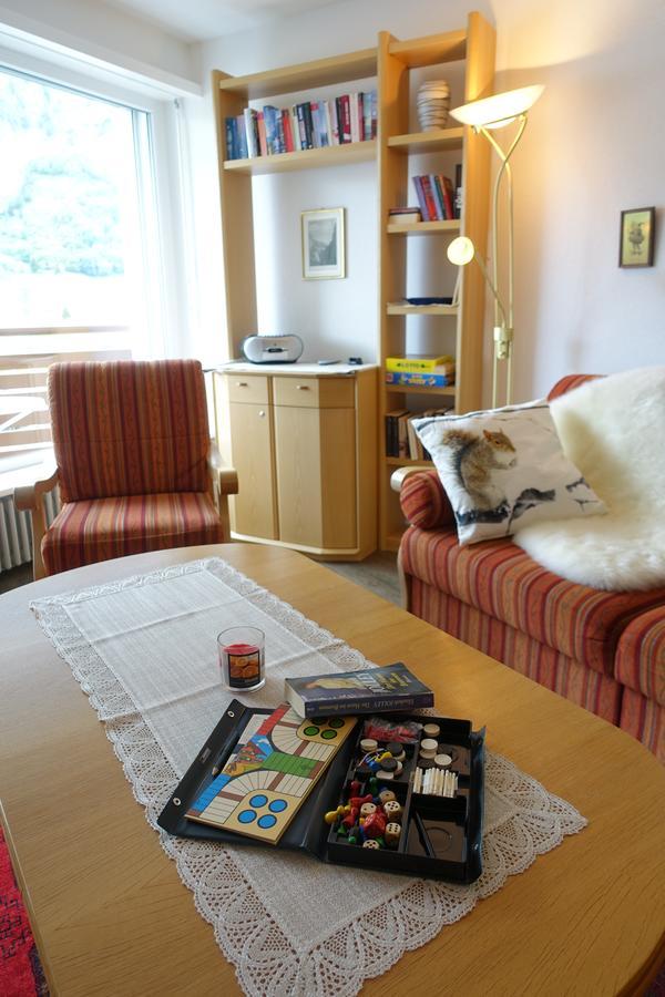Studio Willimann Haus Dala im 4 Stock Leukerbad Exteriör bild
