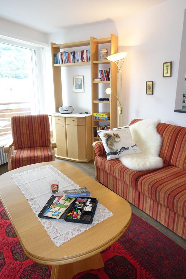 Studio Willimann Haus Dala im 4 Stock Leukerbad Exteriör bild
