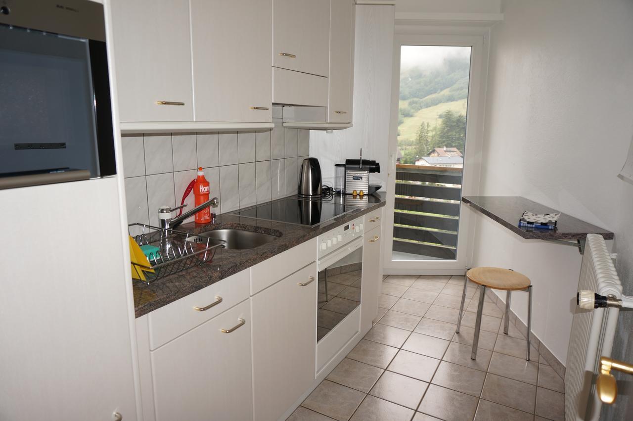 Studio Willimann Haus Dala im 4 Stock Leukerbad Exteriör bild